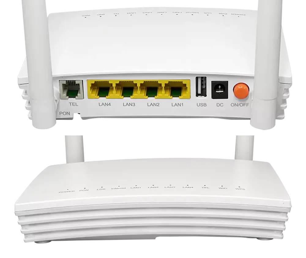 2.4G Wifi ONU Terminal front and interface