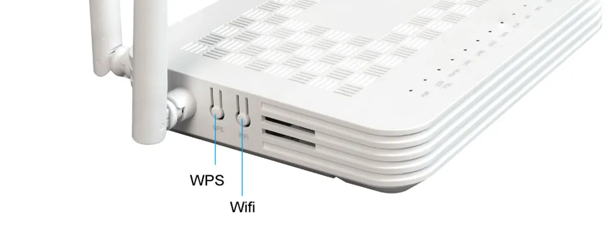 CATV Wifi ONU AX3000 buttons