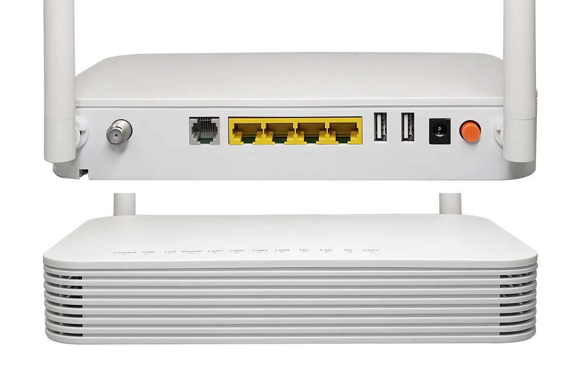 Wifi Fiber ONT Modem with CATV interfaces