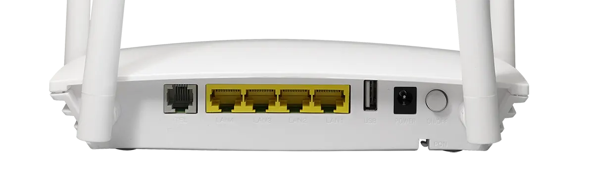 Wifi6 AX1800 XPon ONU Modem interfaces